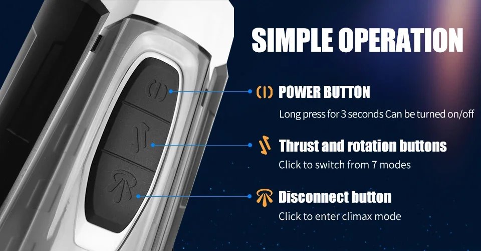 Male Masturbator Cup Automatic Male Masterbation Thrusting Vibrating Sucking Stroker Adult Sex Toys for Men Male Masturbator Cup Automatic Male Masterbation Thrusting Vibrating Sucking Stroker Adult Sex Toys for Men