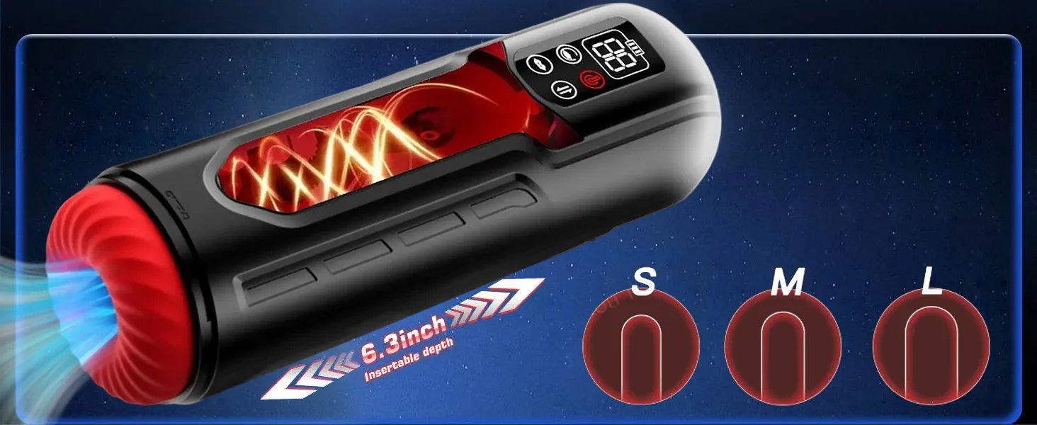 Male Masturbator Cup Automatic Male Masterbation Thrusting Vibrating Sucking Stroker Adult Sex Toys for Men Male Masturbator Cup Automatic Male Masterbation Thrusting Vibrating Sucking Stroker Adult Sex Toys for Men