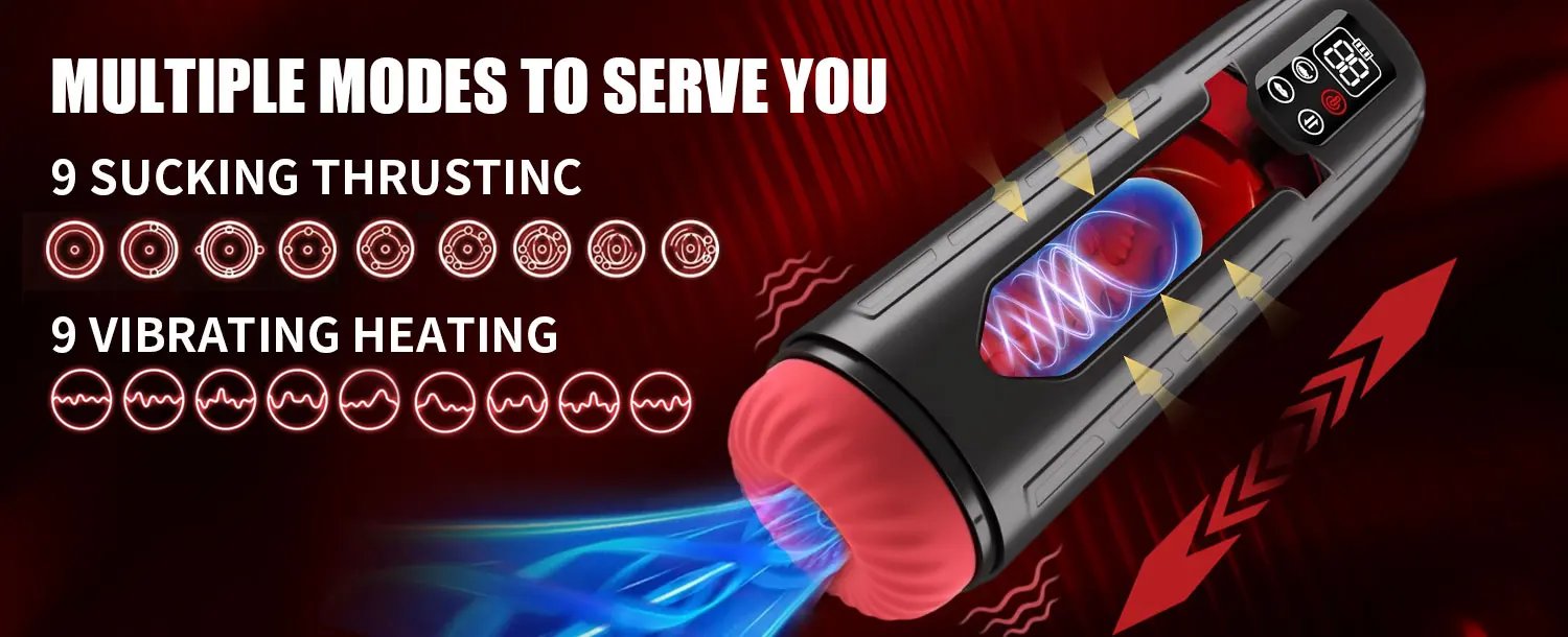 Male Masturbator Cup Automatic Male Masterbation Thrusting Vibrating Sucking Stroker Adult Sex Toys for Men Male Masturbator Cup Automatic Male Masterbation Thrusting Vibrating Sucking Stroker Adult Sex Toys for Men