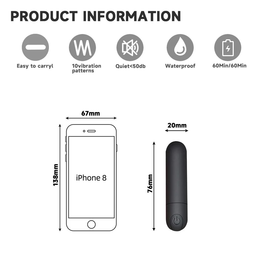 Rechargeable Mini Vibrating Egg G-spot Clitoral Toy for Girls Vagina Stimulator Mastubator Dildo Vibrator Sex Toys for Women