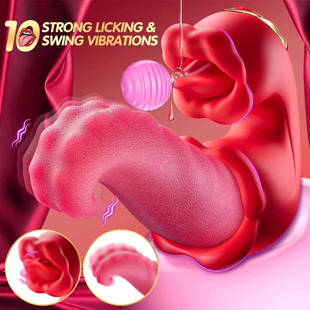 Sex Toys Realistic Heating Tongue Vibrator Women G-Spot Vibrator Clitoral Stimulator Adult Toy Vagina Massager for Female Sex Toys Realistic Heating Tongue Vibrator Women G-Spot Vibrator Clitoral Stimulator Adult Toy Vagina Massager for Female