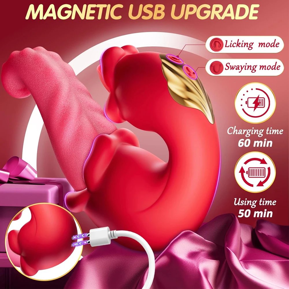 Sex Toys Realistic Heating Tongue Vibrator Women G-Spot Vibrator Clitoral Stimulator Adult Toy Vagina Massager for Female Sex Toys Realistic Heating Tongue Vibrator Women G-Spot Vibrator Clitoral Stimulator Adult Toy Vagina Massager for Female
