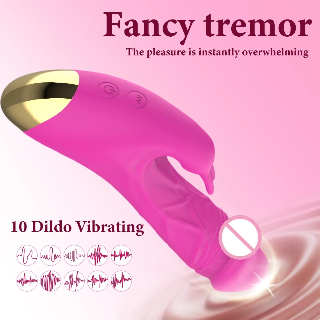 USB Rechargeable Silicone Rabbit Vibrator, Powerful G Spot and Clit Vibrating Dildo, Waterproof Dual Motor Adult Toy for Women USB Rechargeable Silicone Rabbit Vibrator, Powerful G Spot and Clit Vibrating Dildo, Waterproof Dual Motor Adult Toy for Women
