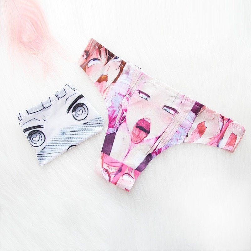 Women's Sexy Anime Print Panty