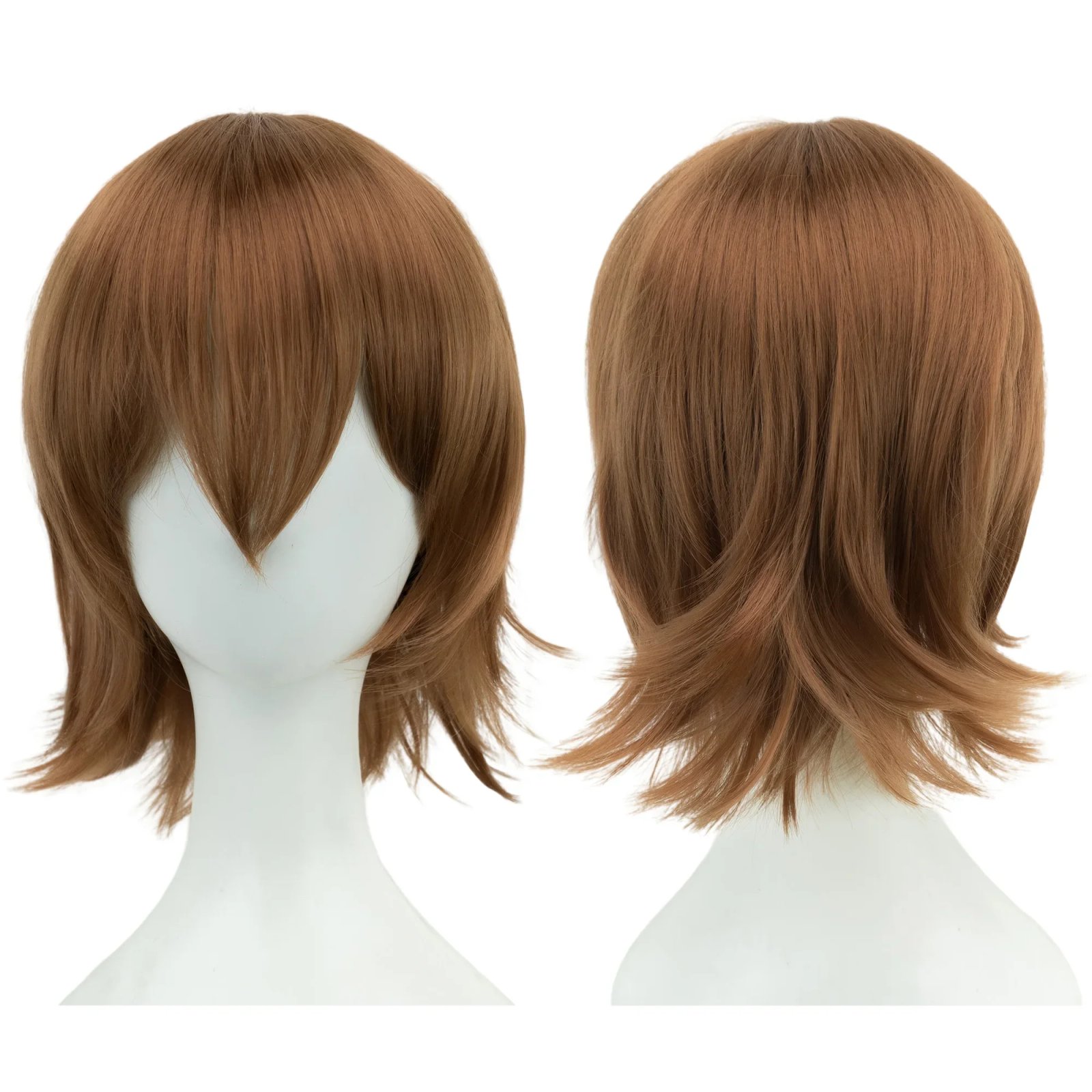 Synthetic Unisex 12 Inches Short Cosplay Hair Party BOB Wigs with Bangs Pink Blonde Orange Halloween Costume Lolita Wig Synthetic Unisex 12 Inches Short Cosplay Hair Party BOB Wigs with Bangs Pink Blonde Orange Halloween Costume Lolita Wig