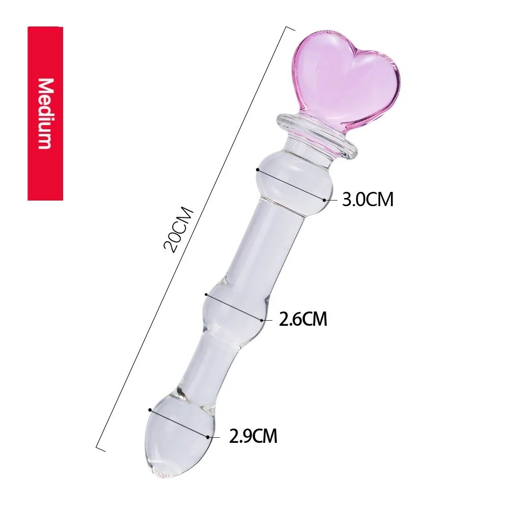 Women & Gay Crystal Glass Anal Plug - Prostate Massage Beads, Vaginal Anal Stimulation Dildo Adult Products Sex Toy Women & Gay Crystal Glass Anal Plug - Prostate Massage Beads, Vaginal Anal Stimulation Dildo Adult Products Sex Toy