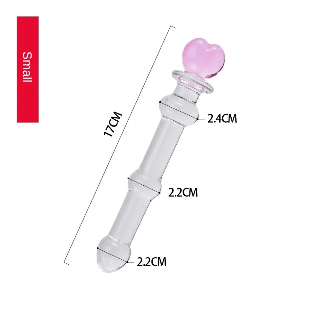Women & Gay Crystal Glass Anal Plug - Prostate Massage Beads, Vaginal Anal Stimulation Dildo Adult Products Sex Toy Women & Gay Crystal Glass Anal Plug - Prostate Massage Beads, Vaginal Anal Stimulation Dildo Adult Products Sex Toy