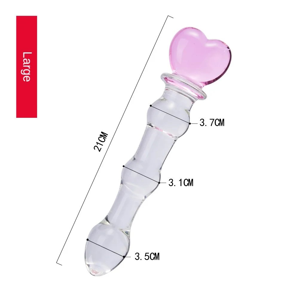 Women & Gay Crystal Glass Anal Plug - Prostate Massage Beads, Vaginal Anal Stimulation Dildo Adult Products Sex Toy Women & Gay Crystal Glass Anal Plug - Prostate Massage Beads, Vaginal Anal Stimulation Dildo Adult Products Sex Toy
