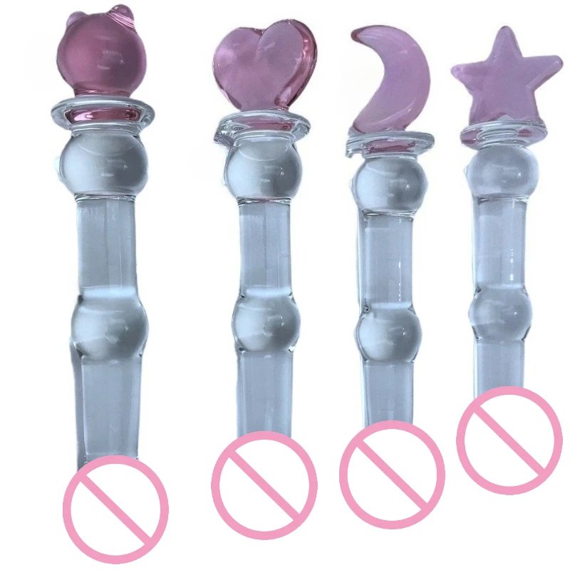 Crystal Glass Anal Plug Female Sex Toys Vaginal Anal Massage Stick Beads Plug Masturbation Artificial Penises Sex Toys for Adult Crystal Glass Anal Plug Female Sex Toys Vaginal Anal Massage Stick Beads Plug Masturbation Artificial Penises Sex Toys for Adult