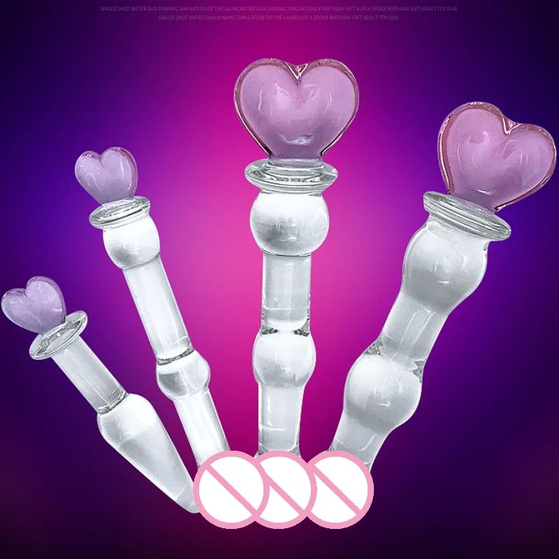 Crystal Glass Anal Plug Female Sex Toys Vaginal Anal Massage Stick Beads Plug Masturbation Artificial Penises Sex Toys for Adult Crystal Glass Anal Plug Female Sex Toys Vaginal Anal Massage Stick Beads Plug Masturbation Artificial Penises Sex Toys for Adult