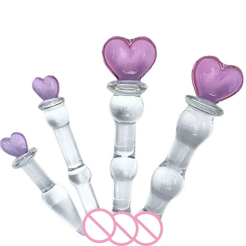 Crystal Glass Anal Plug Female Sex Toys Vaginal Anal Massage Stick Beads Plug Masturbation Artificial Penises Sex Toys for Adult Crystal Glass Anal Plug Female Sex Toys Vaginal Anal Massage Stick Beads Plug Masturbation Artificial Penises Sex Toys for Adult