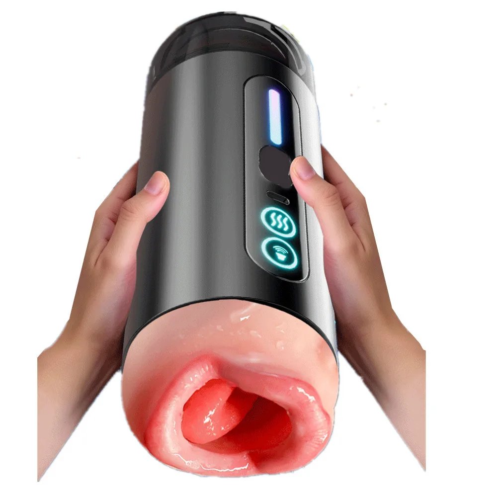 Automatic Male Sucking Masturbator Vibration Blowjob Machine Heating Masturbation Cup Sex Toys Adult for Men Masturbate Supplies Automatic Male Sucking Masturbator Vibration Blowjob Machine Heating Masturbation Cup Sex Toys Adult for Men Masturbate Supplies