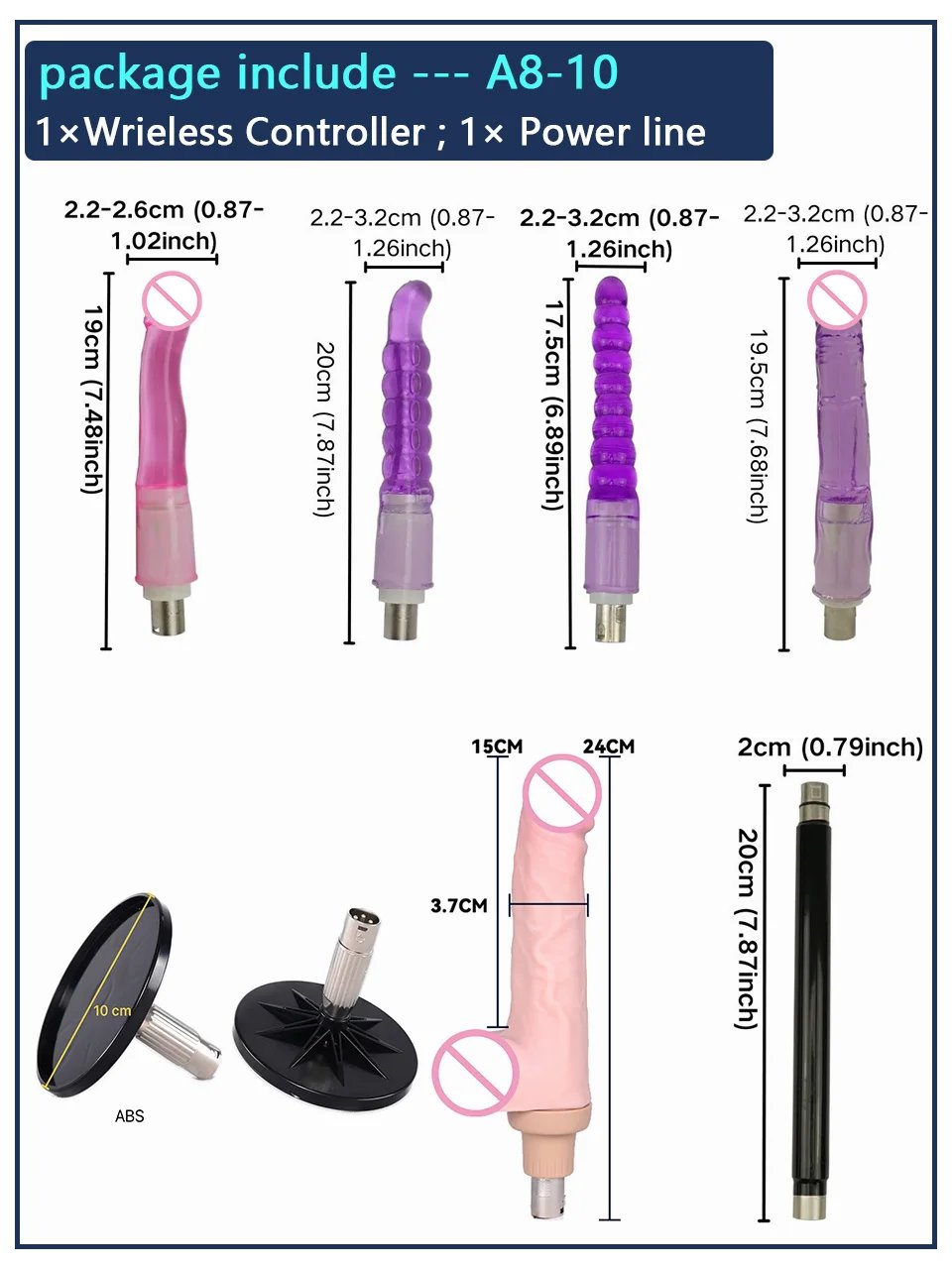 ROUGH BEAST A8 Automatic Adult Sex Machine, Stroke Masturbation Sex Toy, 3XLR Telescope Love Machine For Women And Men