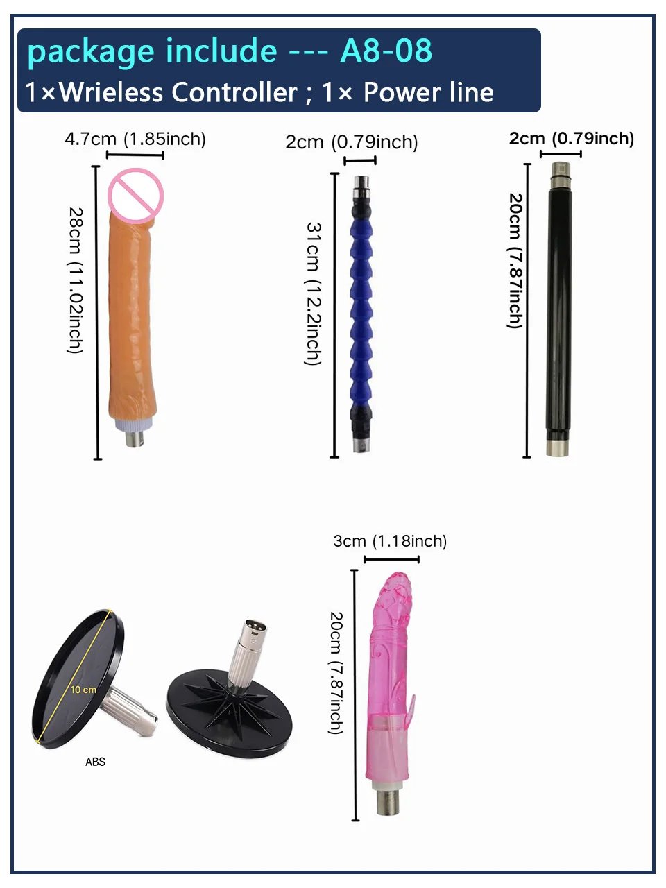 ROUGH BEAST A8 Automatic Adult Sex Machine, Stroke Masturbation Sex Toy, 3XLR Telescope Love Machine For Women And Men