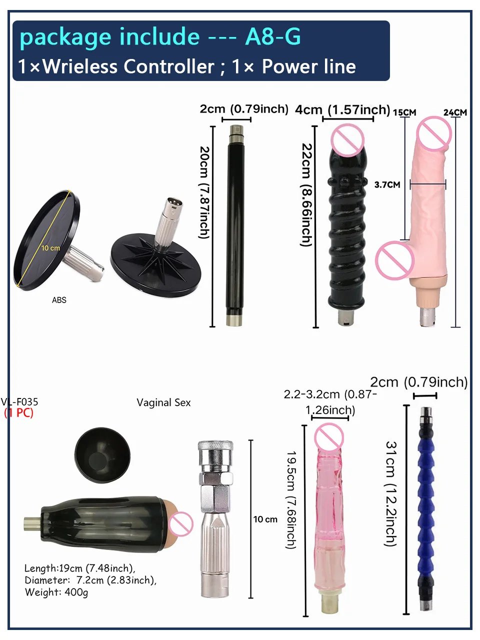 ROUGH BEAST A8 Automatic Adult Sex Machine, Stroke Masturbation Sex Toy, 3XLR Telescope Love Machine For Women And Men