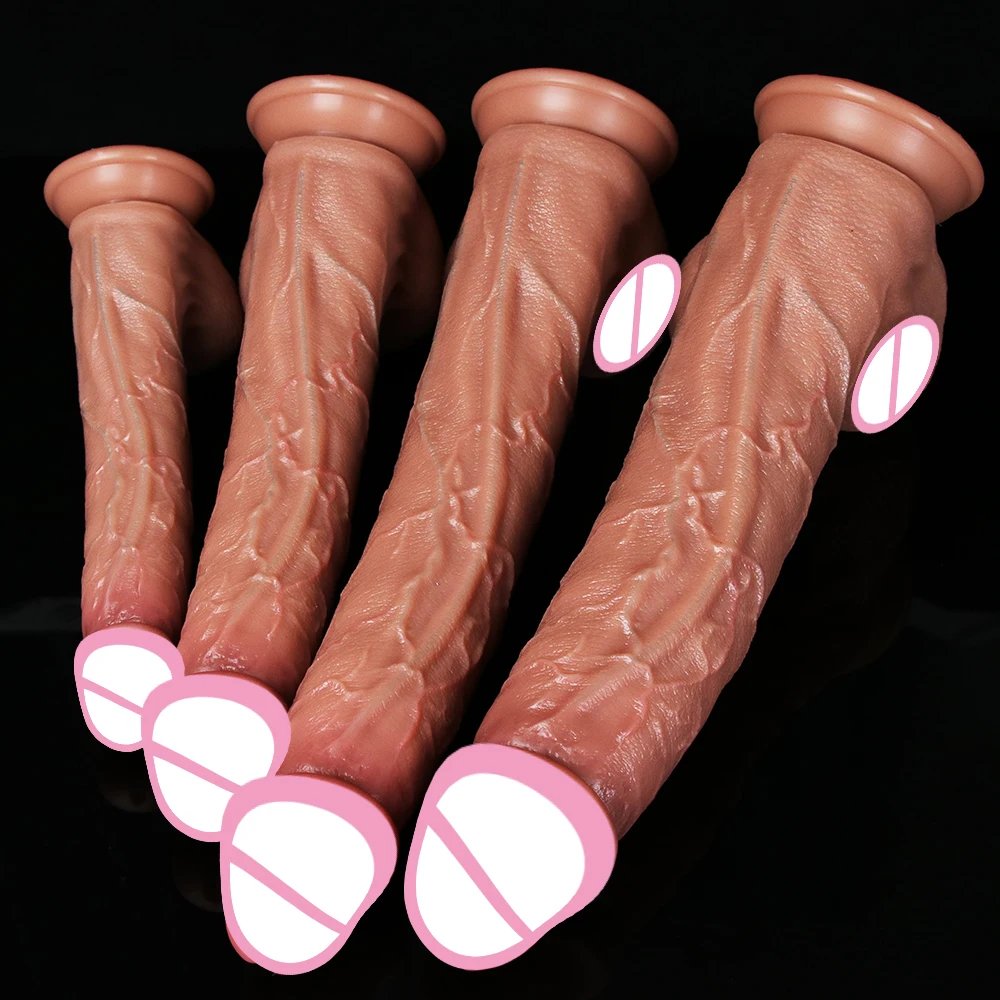 3Colors Penis Super Realistic Veins Soft Dildo Male Silicone Genitals Vaginal Masturbation Suction Cup Dick Woman Anal Sex Toy 3Colors Penis Super Realistic Veins Soft Dildo Male Silicone Genitals Vaginal Masturbation Suction Cup Dick Woman Anal Sex Toy