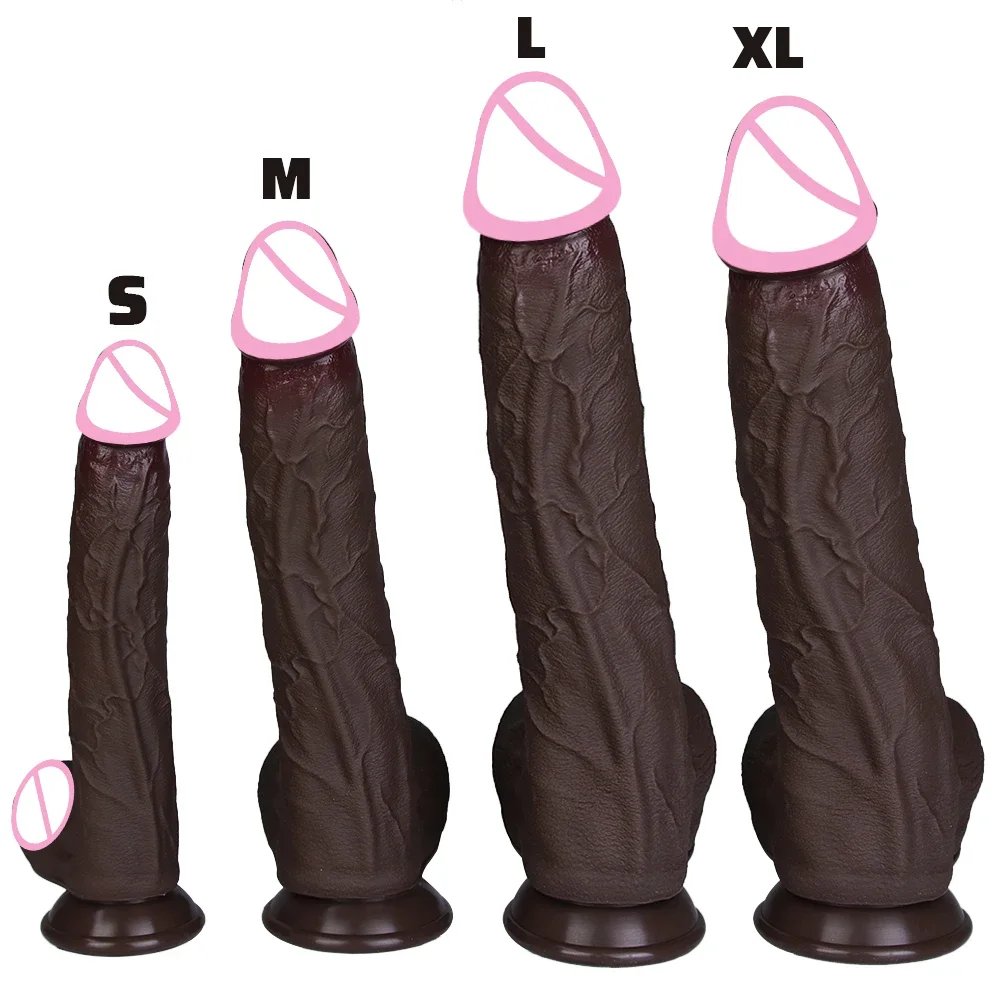 3Colors Penis Super Realistic Veins Soft Dildo Male Silicone Genitals Vaginal Masturbation Suction Cup Dick Woman Anal Sex Toy 3Colors Penis Super Realistic Veins Soft Dildo Male Silicone Genitals Vaginal Masturbation Suction Cup Dick Woman Anal Sex Toy